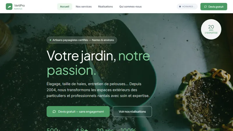 Site Artisan Paysagiste